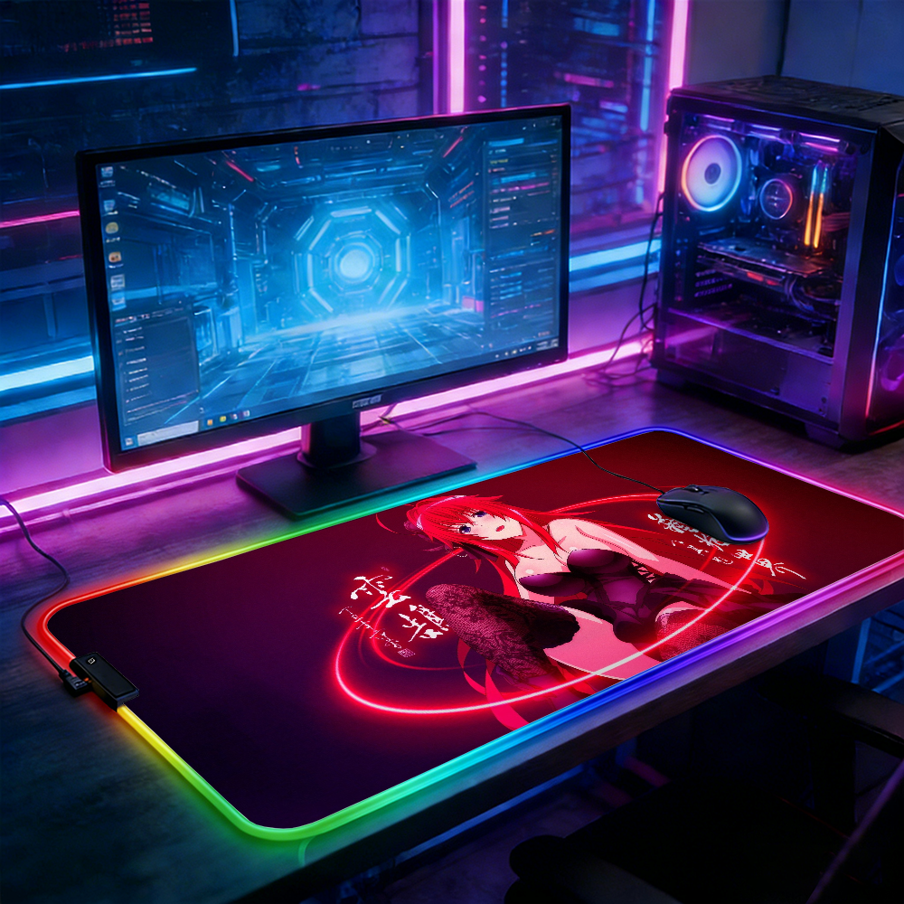 LED Lighting RGB Mouse Pad E-s - Esports Gaming High School recensione e prezzo