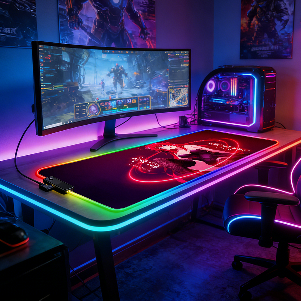 LED Lighting RGB Mouse Pad E-s - Esports Gaming High School recensione e prezzo