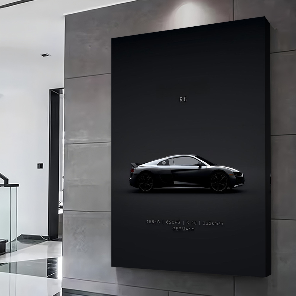 Sports Car R8 Coupe 2020 Print - Esports Gaming Room recensione e prezzo