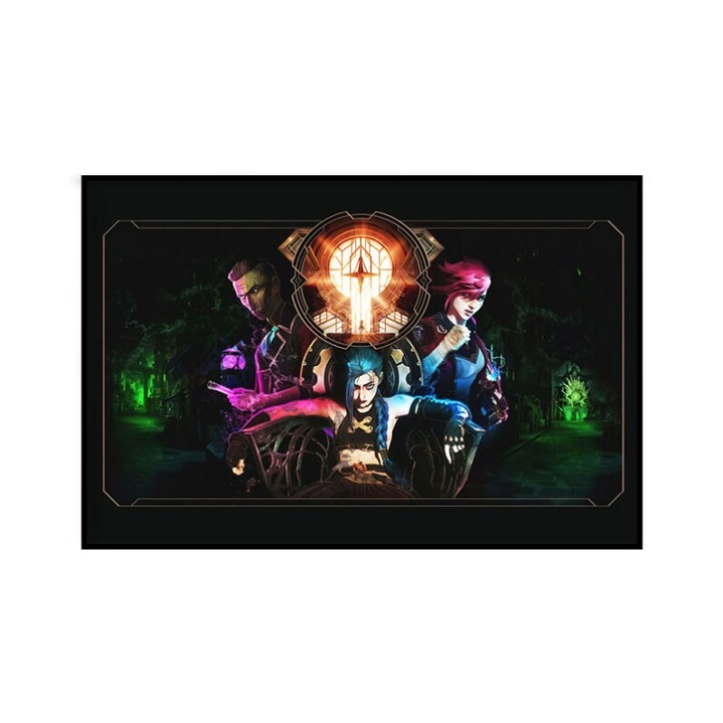 Arcane Jinx Close-Up Poster Un - Esports Gaming Room recensione e prezzo