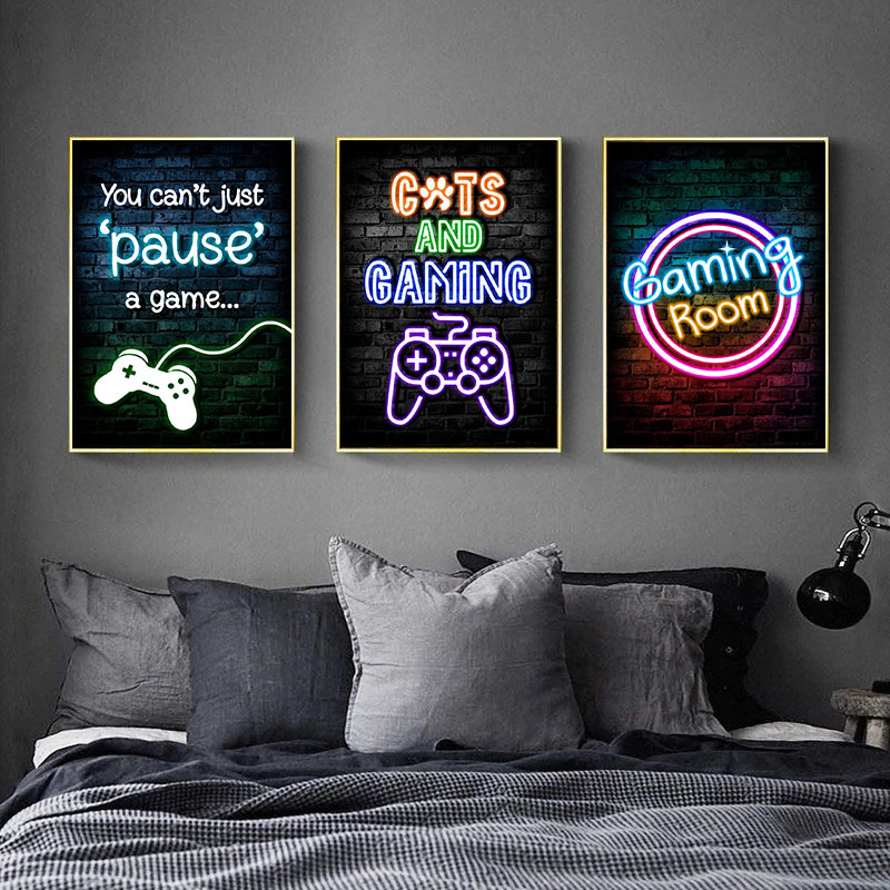 Gaming Neon Eat Sleep Game Rep - Esports Gaming Room recensione e prezzo